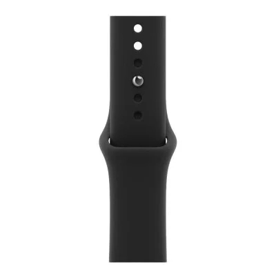 Apple Watch Series 12 GPS 46mm Black Aluminium Case with Black Sport Band - M/L